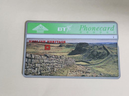 United Kingdom-(BTA107)-HERITAGE-Hadrian's Wall-(181)(50units)(528E62834)price Cataloge3.00£-used+1card Prepiad Free - BT Edición Publicitaria