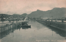 Bresil - Avenida Do Mangue - Rio De Janero - Carte Postale Ancienne - Rio De Janeiro