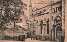 Belgique - Tournai - La Cathédrale - Tampon " Port Payé Au Guichet Tournai " - Carte Postale Ancienne - Doornik