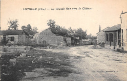 60-LATAULE- LA GRANDE RUE VERS LE CHÂTEAU - Other & Unclassified