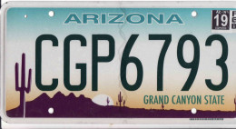 Plaque D' Immatriculation USA - State Arizona, USA License Plate - State Arizona, 30,5 X 15cm, Fine Condition - Number Plates