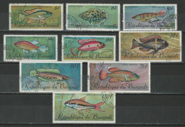 Burundi 1967 Mi 359-67 Used - Gebruikt