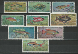 Burundi 1967 Mi 359-67 Used - Used Stamps