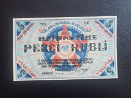 LETTONIE Billet 5 Rublis 1919  NEUF TBE+ - Letonia