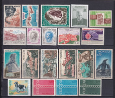 PROMOTION MONACO - 1971 - ANNEE COMPLETE ! ** MNH - COTE = 50 EUR. - 20 TIMBRES - Annate Complete