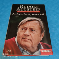 Rudolf Augstein - Schreiben Was Ist - Biografía & Memorias