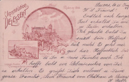 Lucens VD, Le Château, Institution Delessert, 15.1.1899 (16299) - Lucens