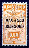 BELGIE - OBP Nr BA 6 - Bagages - MNH** - Cote 13,50 € - Reisgoedzegels [BA]