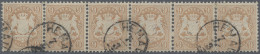 Bayern - Marken Und Briefe: 1870 'Wappen' 9 Kr. Braun Im Waagerechten FÜNFERSTRE - Otros & Sin Clasificación