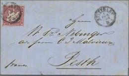 Württemberg - Marken Und Briefe: 1862, 9 Kr. Hellkarmin Auf Dünnem Papier, Farbt - Other & Unclassified