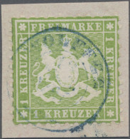 Württemberg - Zweikreisstempel: "WOLFEGG 18 MAR 1865", Abschlag Des Zweikreisers - Other & Unclassified