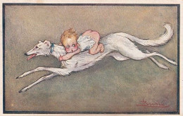 BUSI           LE BORZOI CIGOGNE - Busi, Adolfo