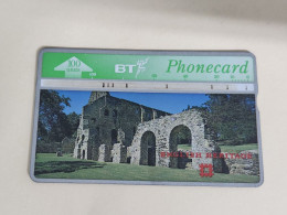 United Kingdom-(BTA114)HERITAGE-battle Abbey-(fold)(196)(100units)(527G33843)price Cataloge3.00£-used+1card Prepiad Free - BT Advertising Issues