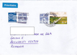 UNESCO HERITAGE, JELLING, FINE STAMPS ON COVER, 2021, DENMARK - Cartas & Documentos