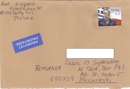 JERZY IWANOW SZAJNOWICZ, FINE STAMPS ON COVER, 2021, POLAND - Cartas & Documentos