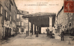 J1505 - LACAPELLE MARIVAL - D46 - Place De La Halle - Lacapelle Marival
