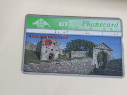 United Kingdom-(BTA115)HERITAGE-Carisbrooke Castle-(197)(100units)(527H69456)price Cataloge3.00£-used+1card Prepiad Free - BT Advertising Issues