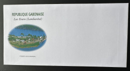 Gabon Gabun 2005 Mi. 1679 FDC Non Confectionnée Lac Evaro Lambaréné Lake See Hotel Rare - Gabon (1960-...)