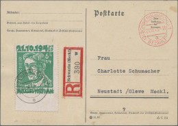 Sowjetische Zone - Mecklenburg-Vorpommern: 1945, 6 + 14 Pf Opfer Des Faschismus, - Other & Unclassified