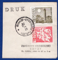 Bahnpost (R.P.O. / T.P.O.) Gdańsk-Bydgoszcz (Ausschnitt) (BP1738) - Storia Postale