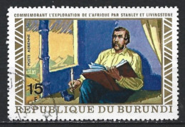 Burundi 1973. Scott #C175 (U) Livingstone Writing His Diary - Usados