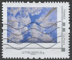 France - Frankreich Timbre Personnalisé 2010 Y&T N°IDT67A-028 - Michel N°BS(?) (o) - Hêtres - Used Stamps