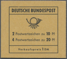 Bundesrepublik - Markenheftchen: 1970, MH Brandenburger Tor Mit Reklame E Postfr - Other & Unclassified