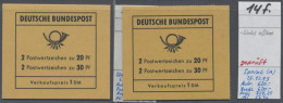 Bundesrepublik - Markenheftchen: 1968, 2 Verschiedene MH Brandenburger Tor II Mi - Other & Unclassified