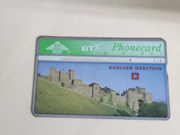 United Kingdom-(BTA116)HERITAGE-Dover Castle-(201)(100units)(527H72859)price Cataloge3.00£-used+1card Prepiad Free - BT Advertising Issues