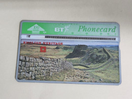 United Kingdom-(BTA117)-HERITAGE-Hadrian's Wall-(205)(100units)(527H78906)price Cataloge3.00£-used+1card Prepiad Free - BT Werbezwecke