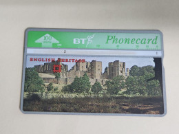 United Kingdom-(BTA118)-HERITAGE-Kenilworth Castle-(206)(100units)(527G05582)price Cataloge3.00£-used+1card Prepiad Free - BT Emissions Publicitaires