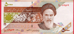 5000 Rials Neuf 3 Euros - Iran