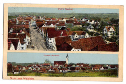 Allemagne--WEIZHEIM--1914--Gruss Aus Weizheim-- Multivues ( 2 Vues) .....timbre......cachet - Other & Unclassified