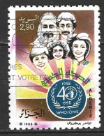 ALGERIE. N°933 De 1988 Oblitéré. OMS. - OMS