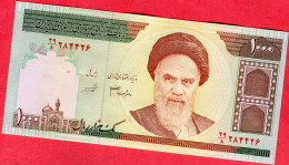 1000 Rials Neuf 3 Euros - Iran