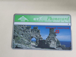 United Kingdom-(BTA121)-HERITAGE-Tintalgel Castle-(211)(100units)(527H71503)price Cataloge3.00£-used+1card Prepiad Free - BT Emissions Publicitaires