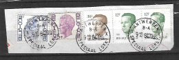 OCB Nr Boudewijn Baudouin Velghe Centrale Stempel Ster Etoile Relais Antwerpen X Speciaal Loket - 1981-1990 Velghe