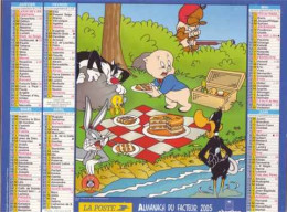 CALENDRIER 2005  LOONEY TUNES Warner Bros - Grand Format : 2001-...