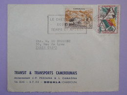 BS18 CAMEROUN  BELLE LETTRE PRIVEE 1960 PAR AVION DOUALA  A PARIS FRANCE +  + AFFR.INTERESSANT++ ++ - Storia Postale