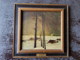 Repro Schilderij Winterlandschap 1912 Door Constant Permeke - Huiles