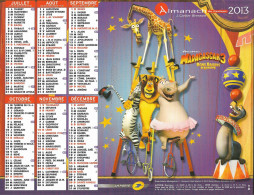 CALENDRIER 2013  MADAGASCAR 3  Dreamworks - Grand Format : 2001-...