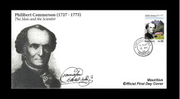 Mauritius 2023 FDC - 250th Death Anniversary Of Philibert Commerson - Maurice (1968-...)