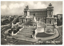 L3760 Roma - Altare Della Patria Monumento A Vittorio Emanuele II - Auto Cars Voitures / Viaggiata 1956 - Altare Della Patria