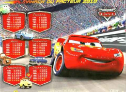 CALENDRIER 2010 CARS Et FAIRIES  DISNEY-PIXAR - Grand Format : 2001-...