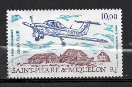 1991 Saint Pierre Et Miquelon - Oblitéré Cachet Rond Poste Aérienne - Used Stamps