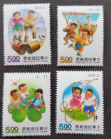 Taiwan Children Plays 1992 Games Duck Dragonfly Bird Ox (stamp) MNH - Ungebraucht