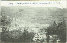 Havelange. Souvenir Du Château De Bouillon. Panorama Pris De La Côte D'Auclin. Phototypie Marco Marcovici. - Havelange