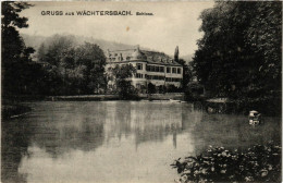 CPA AK Gruss Aus WACHTERSBACH Schloss GERMANY (865469) - Main - Kinzig Kreis