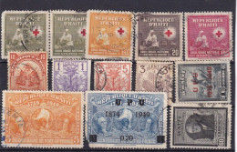 HAITI - Lot 9 Timbres - Haïti