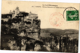 CPA Le Lot Pittoresque - LACAVE - Chateau Belcastel Et La Vallée De (223675) - Lacave